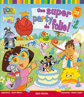 Une super party de folie !, un livre avec 38 tirettes !