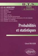 Probabilités et statistiques - Mathématiques BTS Laboratoire - Cours et exercices, BTS cours & exercices