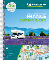 France camping-car / atlas routier et touristique : plus de 2.450 aires de service & campings