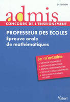 Professeur des écoles, épreuve orale de mathématiques / entraînement : CRPE 2012