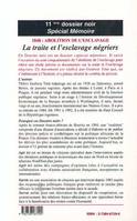 Les dossiers noirs de la politique africaine de la France., 11, 1848 : Abolition de l'esclavage, La traite et l'esclavage négriers - Dossiers spécial mémoire