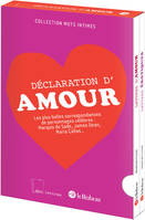 Coffret déclaration d'amour (les lettres d'amour + érotiques)