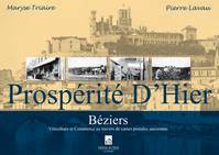 Prospérité d'hier - béziers - viticulture et commerce, au travers de cartes postales anciennes