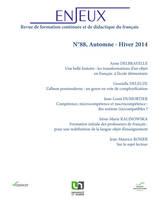 Enjeux n°88, Automne - Hiver 2014