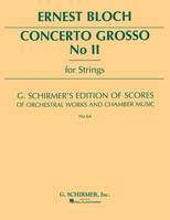 Concerto Grosso No. 2 For Strings, Score