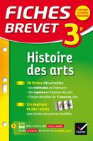 Fiches Brevet Histoire des arts 3e, fiches de révision