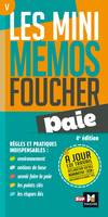 Les mini memos Foucher -  Paie - 4e édition - Révision