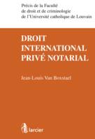 Droit international privé notarial