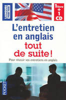 Coffret L'entretien en anglais tout de suite (livre + 1CD)