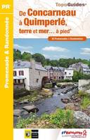 De Concarneau à Quimperlé, terre et mer à pied, réf. P297