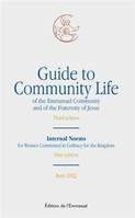 Guide to Community Life of the Emmanuel Community and of the fraternity of Jesus