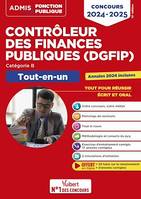 Concours Contrôleur des Finances publiques (DGFIP) - Catégorie B - Tout-en-un, Concours externe 2024-2025 20 tutos offerts