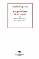 Les personnes et les choses