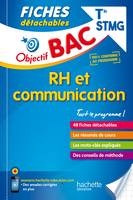 RH et communication / terminale STMG : 48 fiches détachables