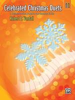 Celebrated Christmas Duets, Book 1, 5 Christmas Favorites Arranged for Late Elementary Pianists