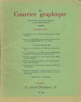 Le courrier graphique. N°  35 - 1948