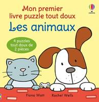 Les animaux - Mon premier livre puzzle tout doux - Dès 1 an