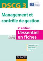 DCG, 3, DSCG 3 Management et contrôle de gestion - 2e éd. - L'essentiel en fiches, L'essentiel en fiches