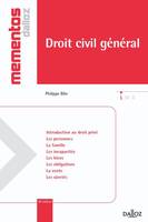 Droit civil général - 18e éd., Mémentos