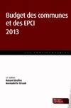 Budget des communes et des EPCI 2013 / gestion et comptabilité