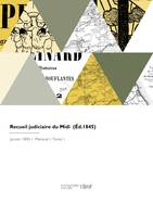 Recueil judiciaire du Midi