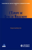 L'Europe de Denis de Rougemont