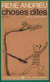 Choses dites, 1958-1978, vingt ans rédacteur en chef à 