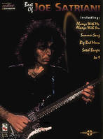 THE BEST OF JOE SATRIANI GUITARE