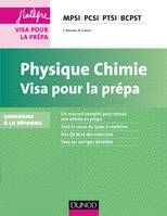 Physique-Chimie Visa pour la prépa - 3e éd. - MPSI-PCSI-PTSI-BCPST, MPSI-PCSI-PTSI-BCPST