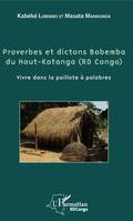 Proverbes et dictons Babemba du Haut-Katanga (RD Congo), Vivre dans la paillote à palabres