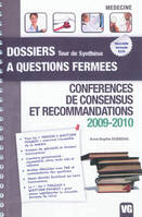 DOSSIERS A QUESTIONS FERMEES CONFERENCES 2009-2010