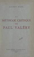 La méthode critique de Paul Valéry