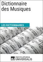 Dictionnaire des Musiques, Les Dictionnaires d'Universalis