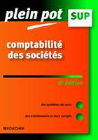 Comptabilité des sociétés 8e édition, enseignement supérieur, BTS, DUT tertiaires