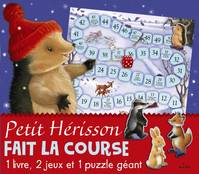 PETIT HERISSON COFFRET JEUX+PUZZLE, 1 livre, 2 jeux et 1 puzzle géant