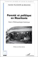 Parenté et Politique en Mauritanie, Essai d'Anthropologie historique