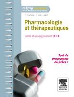 Pharmacologie et thérapeutiques, Ue 2.11