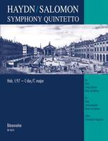 Symphony Quintetto, nach Sinfonie Nr. 97 für Flöte, Streichquartett und Klavier ad libitum