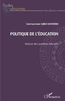 Politique de l'éducation, Analyse des systèmes éducatifs