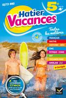 Cahier de Vacances 2018 de la 5e à la 4e- 2019, pour réviser dans toutes les matières