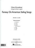 Fantasy on American Sailing Songs, string orchestra. Partition.