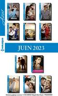 Pack mensuel Azur - 11 romans + 1 titre gratuit (Juin 2023)