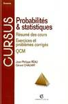 Probabilités & statistiques : Résumé des cours. Exercices et problèmes corrigés. QCM, résumé des cours, exercices et problèmes corrigés, QCM