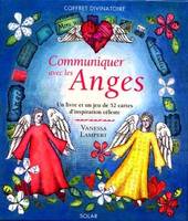 Coffret divinatoire : communiquer avec les anges, un livre et un jeu de 52 cartes d'inspiration céleste