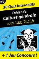 Cahier de culture générale pour les Nuls #3, Révisions de culture gé