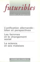 Futuribles 236, novembre 1998. L'unification allemande : bilan et perspectives, Les femmes et le changement social