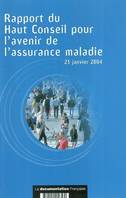 Rapport du Haut conseil pour l'avenir de l'assurance maladie, 23 janvier 2004