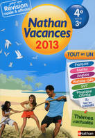 Nathan Vacances Collège - De la 4e vers la 3e