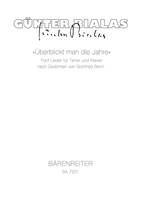 Uberblickt man die Jahre. Fuenf Lieder, Erinnerungen - Leid der Götter - Den jungen Leuten - Überblickt man die Jahre - Hör zu