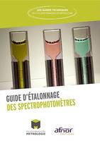 Guide d'étalonnage des spectrophotomètres